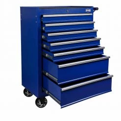 HRD 26in 7 Drawer Tool Trolley - Blue HTR26071 -BAHCO shop unnamed file 1007