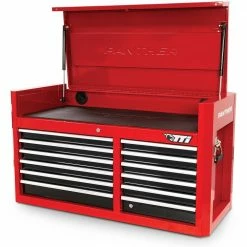 TTI 41inch 12 Drawer Tool Chest - Red/Black TCH4112