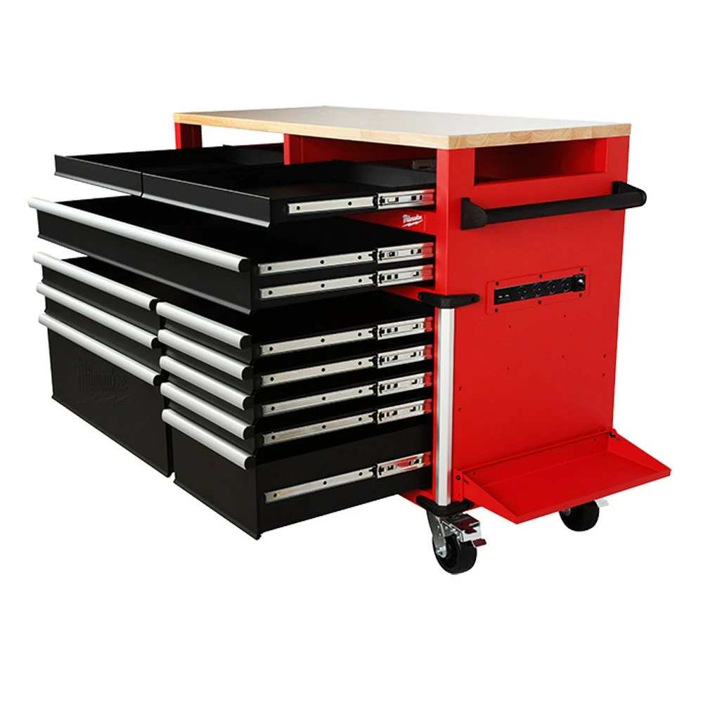 MILWAUKEE 52inch 11 Drawer Gen 2 Tool Trolley 48228551 4 MILWAUKEE 52inch 11 Drawer Gen 2 Tool Trolley 48228551 - Image 2
