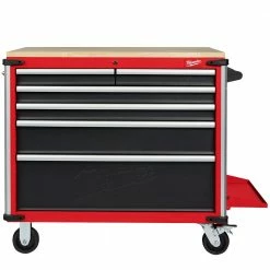MILWAUKEE 40inch Mobile Work Bench Wood Top 48228537 -BAHCO shop unnamed file 1059