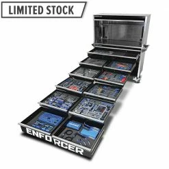 KINCROME Enforcer 1057 Piece 11 Drawer Trolley & Hutch Tool Kit P1790ENF