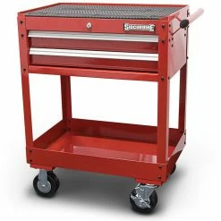SIDCHROME 2 Drawer Service Cart Trolley SCMT50352