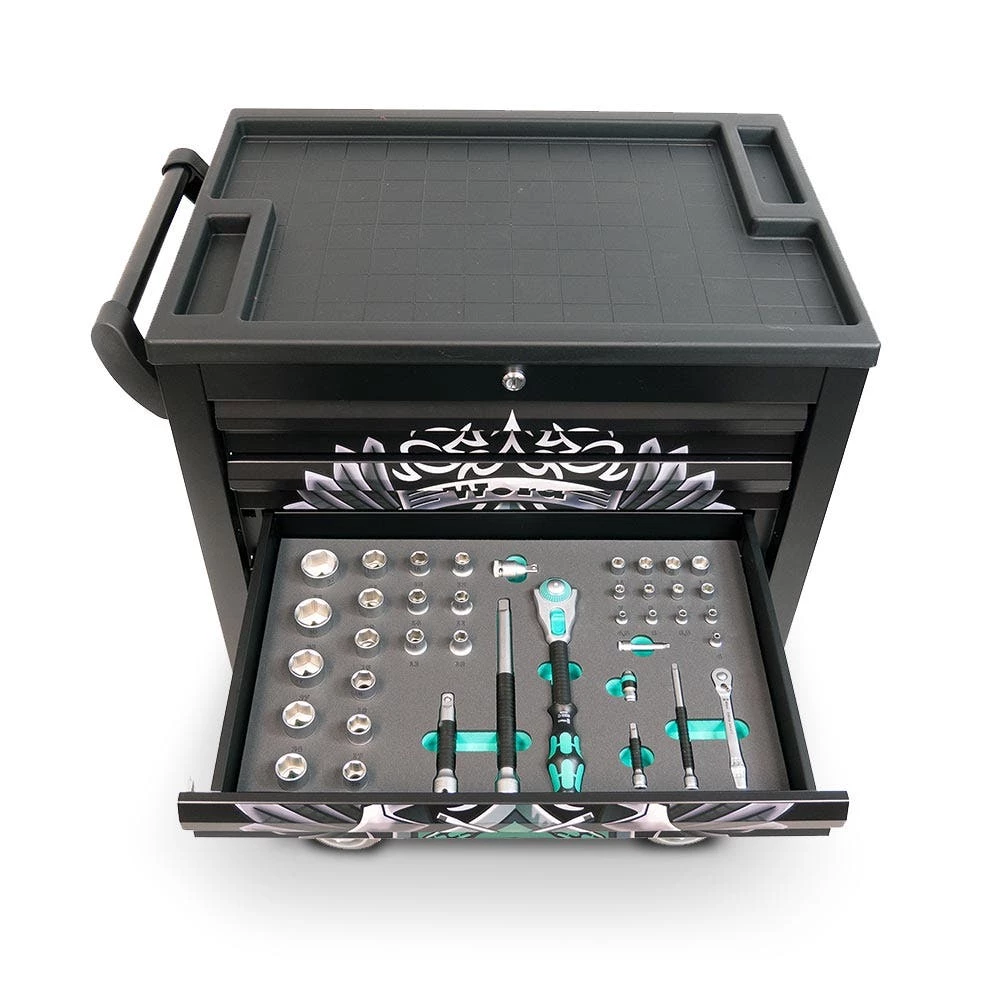 WERA Tool Rebel 124 Piece 7 Drawer Tool Kit Trolley 501051 8 WERA Tool Rebel 124 Piece 7 Drawer Tool Kit Trolley 501051 - Image 6