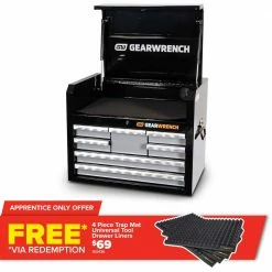 GEARWRENCH 26inch 7 Drawer Deep Tool Chest 83159N