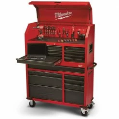 MILWAUKEE 46inch 8 Drawer Tool Chest & 8 Drawer Trolley 48228500