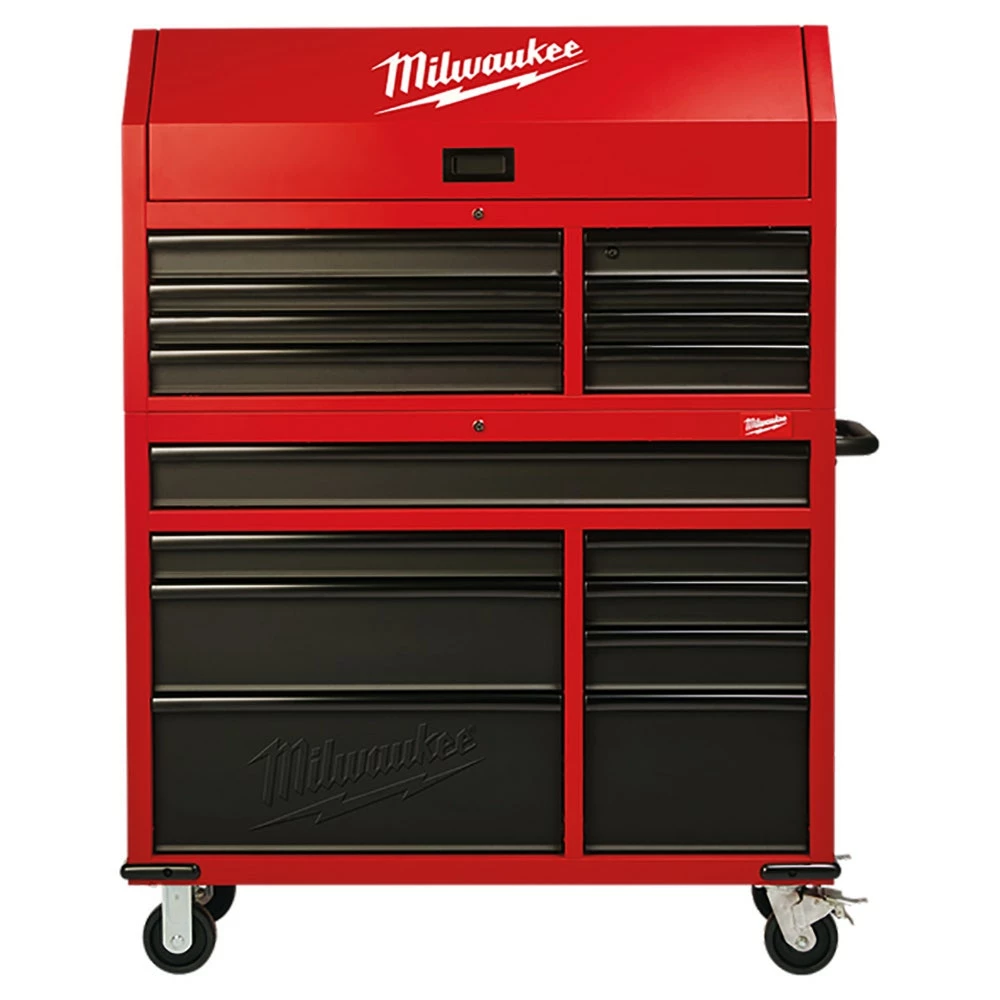 MILWAUKEE 46inch 8 Drawer Tool Chest & 8 Drawer Trolley 48228500 - Image 3