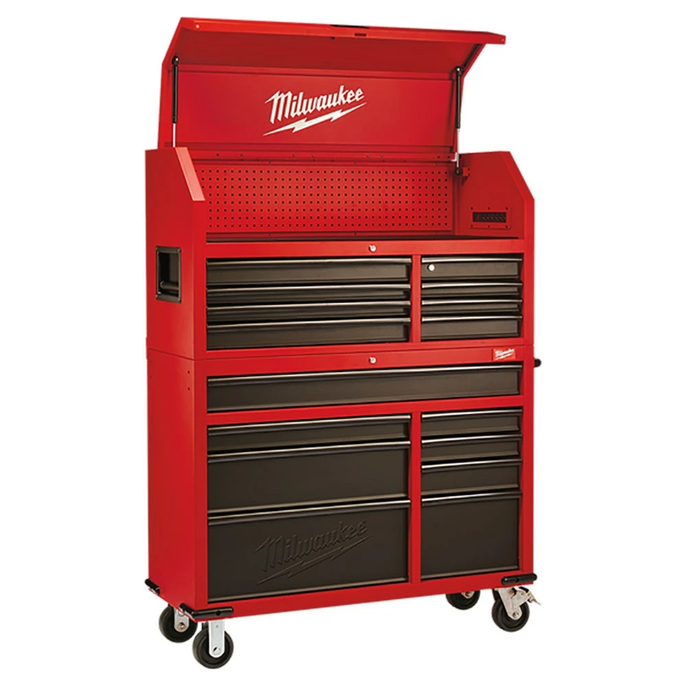 MILWAUKEE 46inch 8 Drawer Tool Chest & 8 Drawer Trolley 48228500 - Image 4