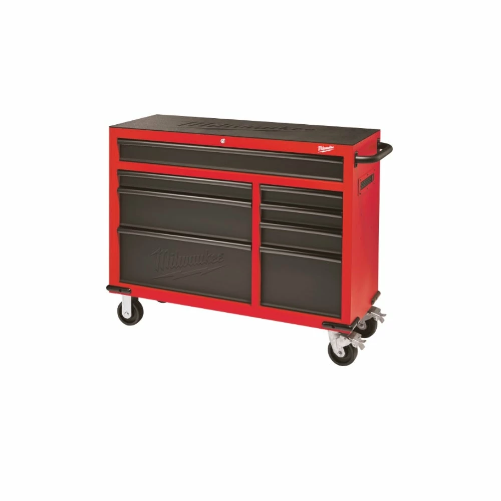 MILWAUKEE 46inch 8 Drawer Tool Chest & 8 Drawer Trolley 48228500 - Image 8
