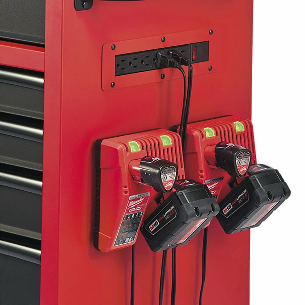 MILWAUKEE 46inch 8 Drawer Tool Chest & 8 Drawer Trolley 48228500 - Image 13