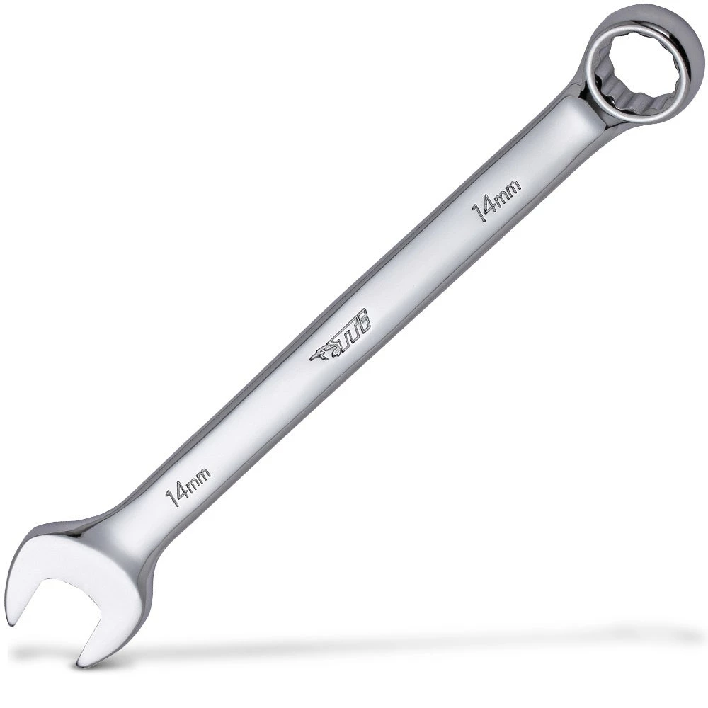 TTI 14mm Metric Ring & Open End Combination Spanner TCSM14 3 TTI 14mm Metric Ring & Open End Combination Spanner TCSM14