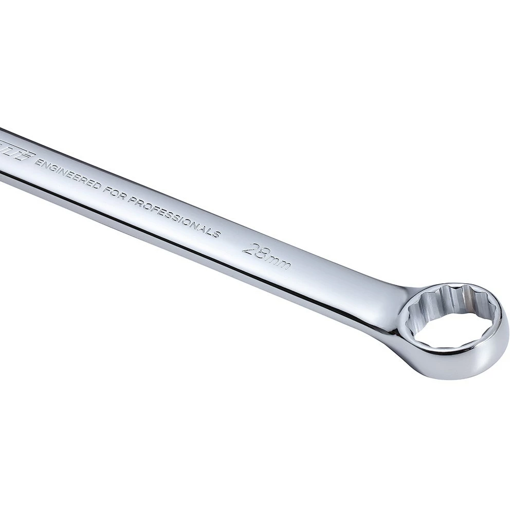 TTI 28mm Metric Ring & Open End Combination Spanner TCSM28 - Image 5