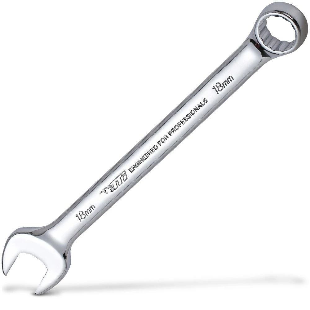 TTI 18mm Metric Ring & Open End Combination Spanner TCSM18 3 TTI 18mm Metric Ring & Open End Combination Spanner TCSM18