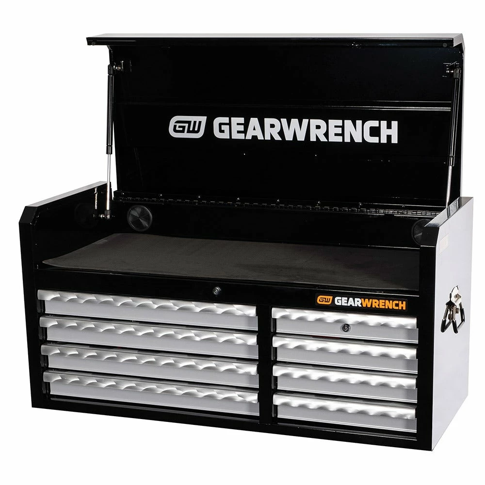 GEARWRENCH 42inch 8 Drawer Chest XL Series - Black/Silver 83156N 4 GEARWRENCH 42inch 8 Drawer Chest XL Series - Black/Silver 83156N - Image 2