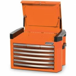 KINCROME 8 Drawer CONTOUR Tool Chest Flame Orange K7748O