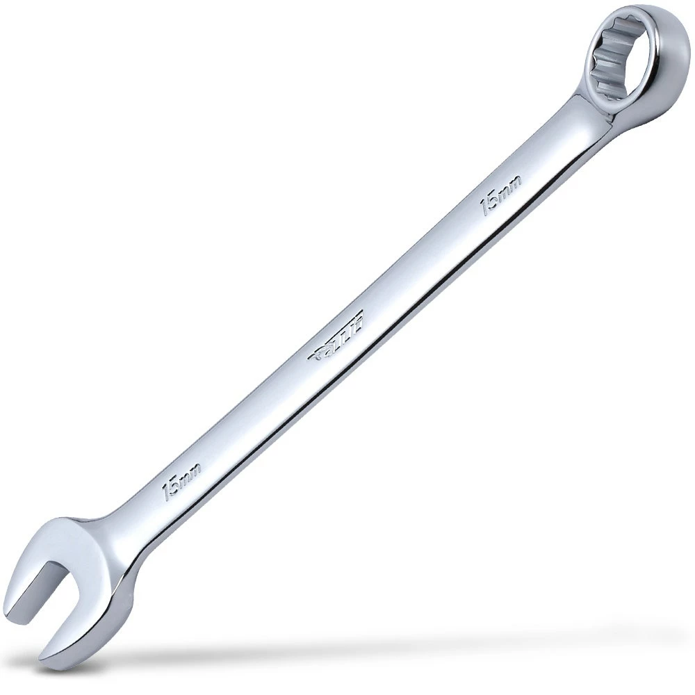 TTI 15mm Metric Ring & Open End Combination Spanner TCSM15 4 TTI 15mm Metric Ring & Open End Combination Spanner TCSM15 - Image 2