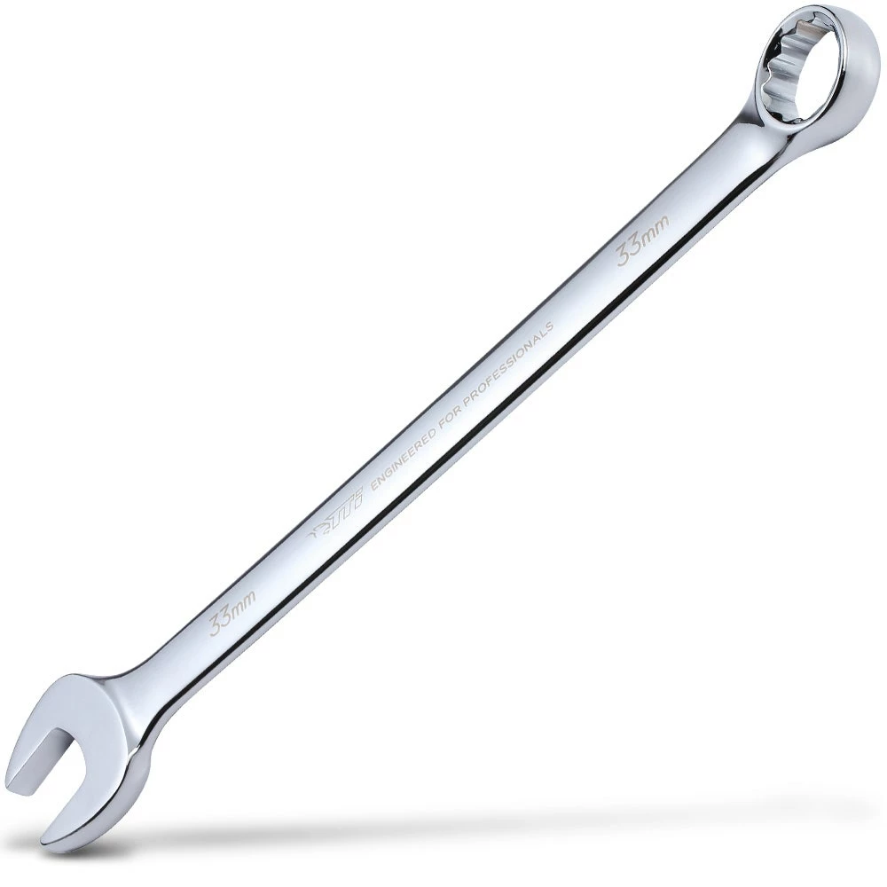 TTI 33mm Metric Ring & Open End Combination Spanner TCSM33 4 TTI 33mm Metric Ring & Open End Combination Spanner TCSM33 - Image 2