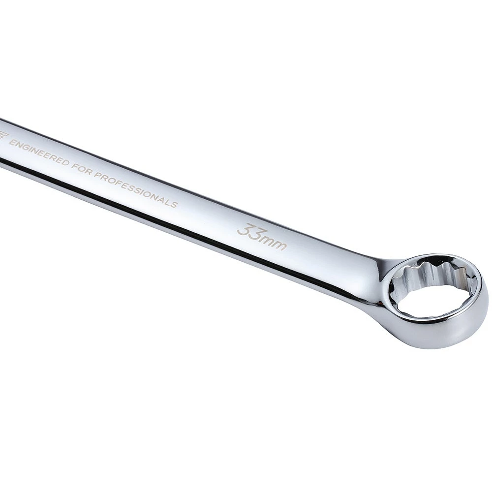 TTI 33mm Metric Ring & Open End Combination Spanner TCSM33 7 TTI 33mm Metric Ring & Open End Combination Spanner TCSM33 - Image 5