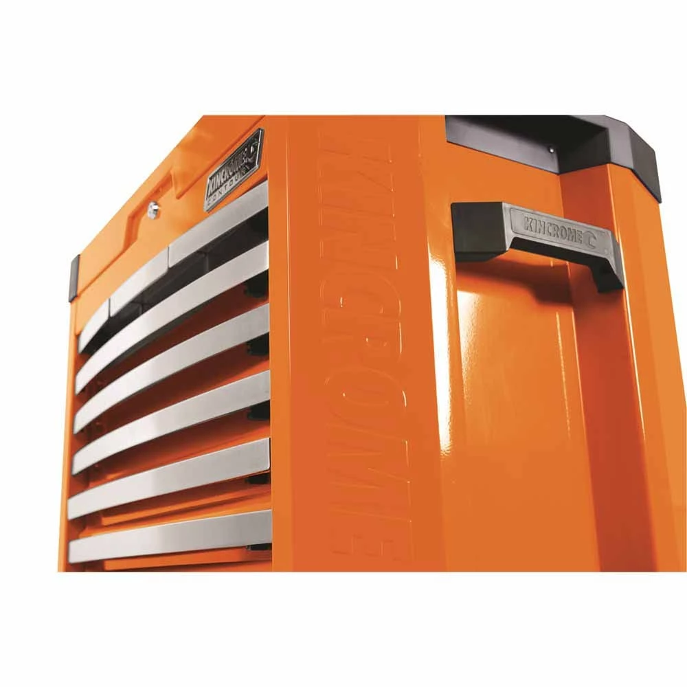 KINCROME 328 PIECE 1/4, 3/8 And 1/2 Inch Drive Contour Tool Chest Kit Flame Orange K1502O - Image 3