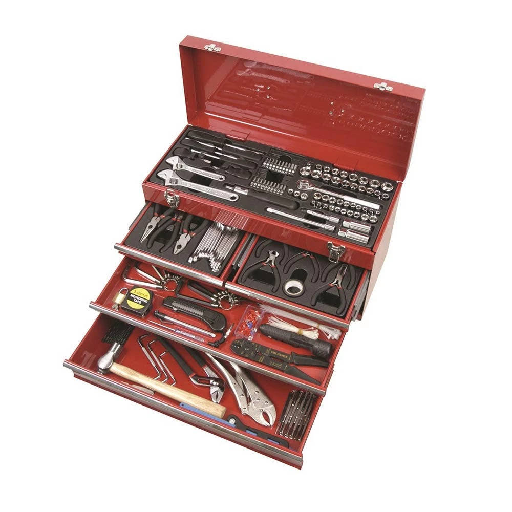 SUPATOOL 300 Pcs 1/4in & 3/8in Drive Tool Chest Kit S010030