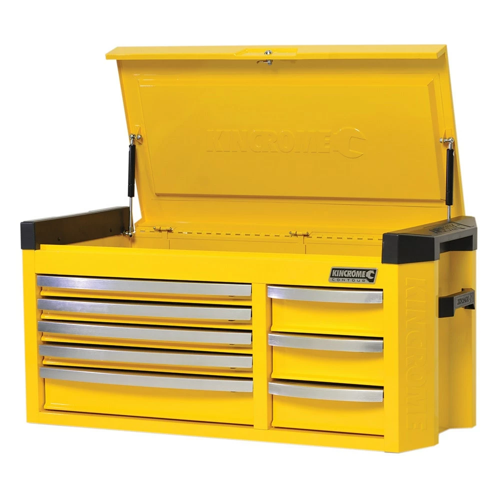 KINCROME Contour 42inch Tool Chest 8 Drawer Extra Wide - Yellow K7758Y 3 KINCROME Contour 42inch Tool Chest 8 Drawer Extra Wide - Yellow K7758Y