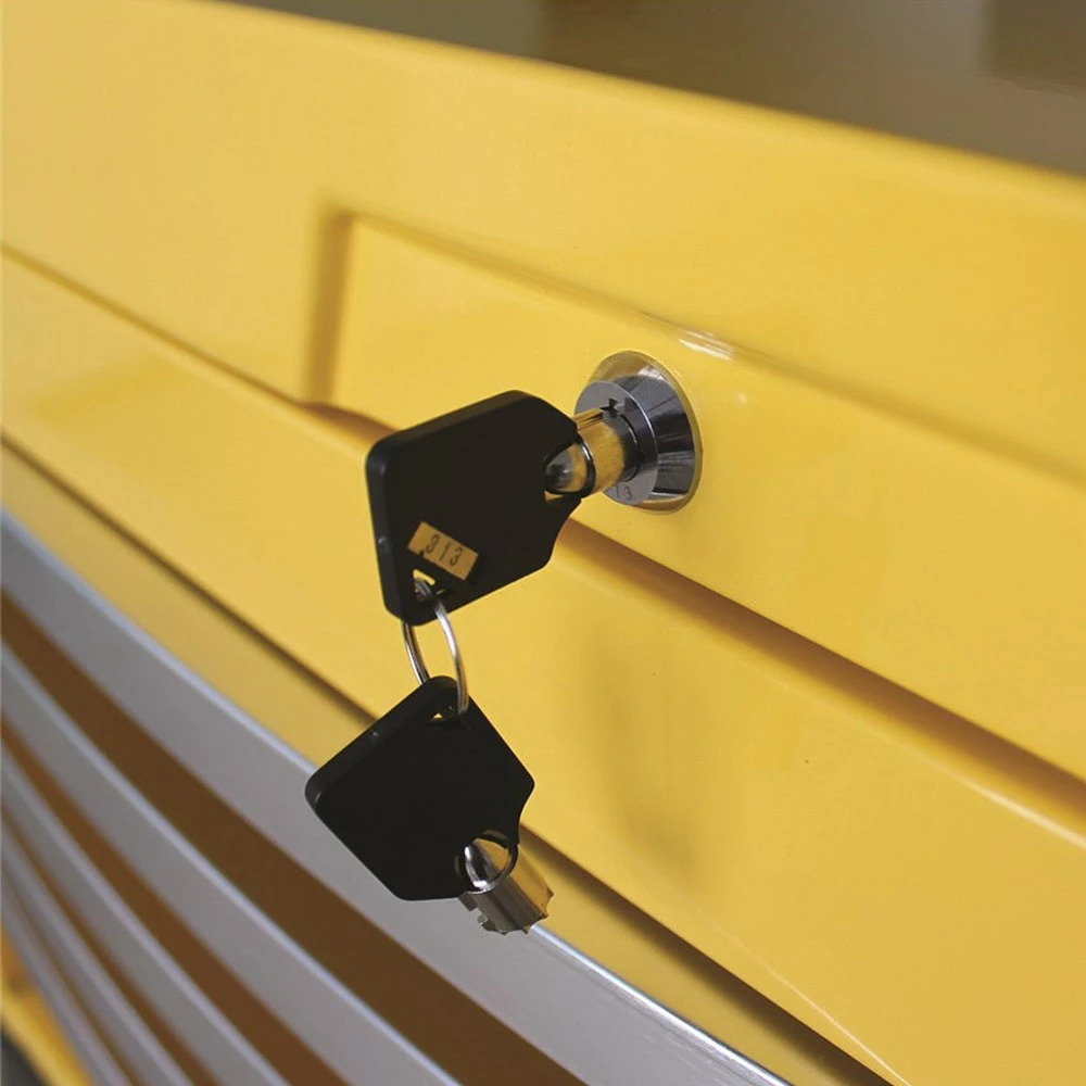 KINCROME Contour 42inch Tool Chest 8 Drawer Extra Wide - Yellow K7758Y 4 KINCROME Contour 42inch Tool Chest 8 Drawer Extra Wide - Yellow K7758Y - Image 2