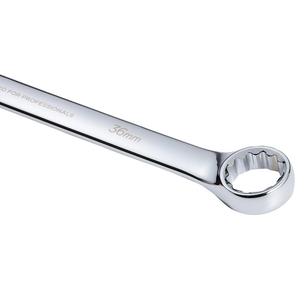 TTI 36mm Metric Ring & Open End Combination Spanner TCSM36 - Image 5
