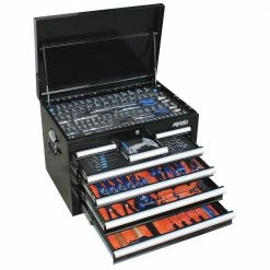 SP TOOLS 254 Piece Metric SAE Custom Series Tool Kit SP50123
