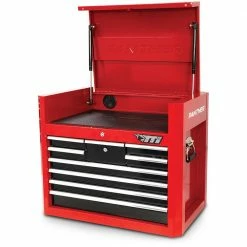 TTI 26inch 9 Drawer Deep Tool Chest - Red/Black TCH26D09