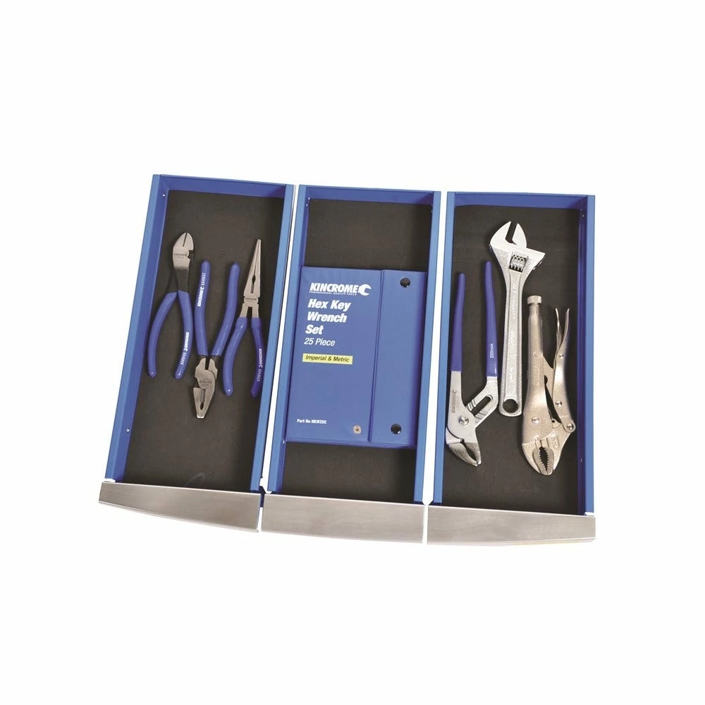 KINCROME Contour Tool Workshop Kit 208 Piece W. Trolley - Blue K1510 6 KINCROME Contour Tool Workshop Kit 208 Piece W. Trolley - Blue K1510 - Image 4
