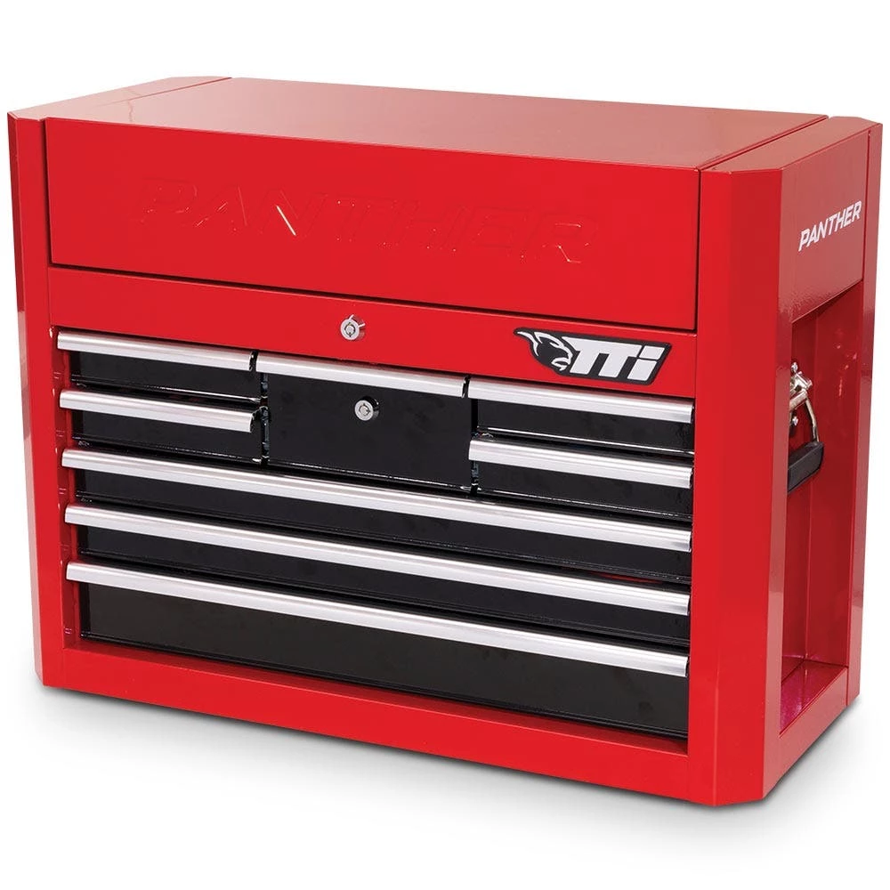 TTI 26" 8 Drawer Tool Chest - Red/Black TCH2608 - Image 2