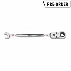 MILWAUKEE 1/4" AF R/OE Flex Head Racheting Spanner 45969808