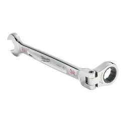 MILWAUKEE 3/4" AF R/OE Flex Head Racheting Spanner 45969818 -BAHCO shop unnamed file 732