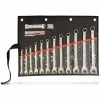 SIDCHROME 12 Piece Ring Open End Spanners SCMT22214BK