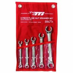 TTI 5 Piece Flare Nut Spanner Set