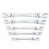 GEARWRENCH Flarenut A/F Flex Ratcheting Spanner Set 5pc 89100