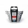TTI 8 Piece Flex Head Ratchet R/OE 72 Tooth Metric Spanner Set TFHSM8