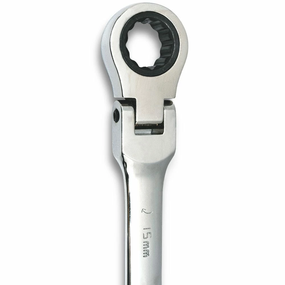 GEARWRENCH 7 Piece Flex Head Ratcheting Wrench Set Metric 9900D 5 GEARWRENCH 7 Piece Flex Head Ratcheting Wrench Set Metric 9900D - Image 3