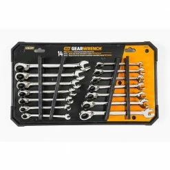 GEARWRENCH 14 Piece 12 Point Reversible Ratcheting Combination Wrench Set - METRIC/SAE 85142 13 GEARWRENCH 14 Piece 12 Point Reversible Ratcheting Combination Wrench Set - METRIC/SAE 85142 -BAHCO shop unnamed file 956