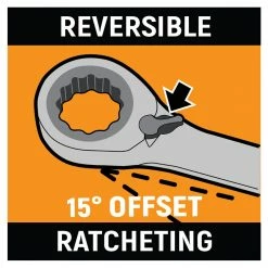 GEARWRENCH 14 Piece 12 Point Reversible Ratcheting Combination Wrench Set - METRIC/SAE 85142 19 GEARWRENCH 14 Piece 12 Point Reversible Ratcheting Combination Wrench Set - METRIC/SAE 85142 -BAHCO shop unnamed file 962